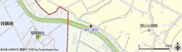 東仁連川周辺の地図