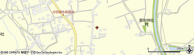茨城県坂東市山周辺の地図
