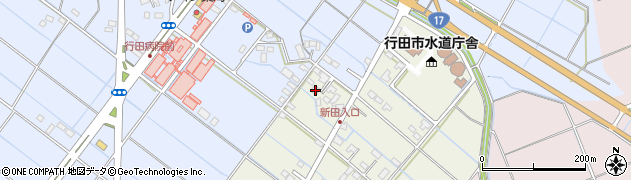 埼玉県行田市前谷981周辺の地図