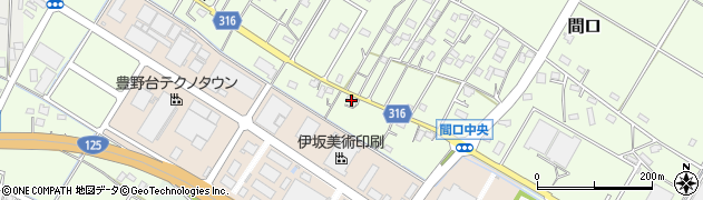 埼玉県加須市間口595周辺の地図