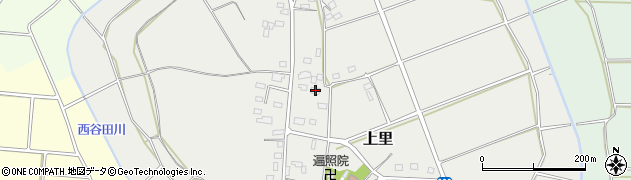 茨城県つくば市上里377周辺の地図