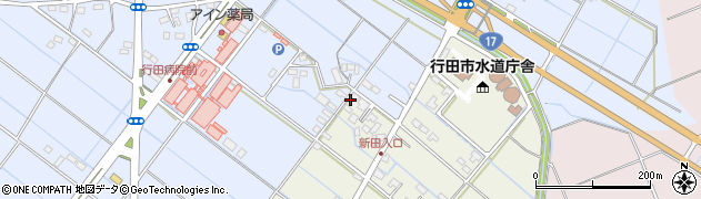 埼玉県行田市前谷979周辺の地図