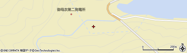 岐阜県大野郡白川村福島周辺の地図