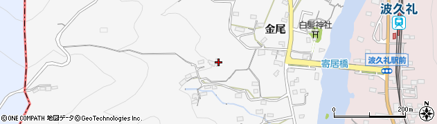 埼玉県大里郡寄居町金尾338周辺の地図