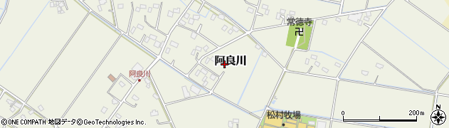 埼玉県加須市阿良川852周辺の地図