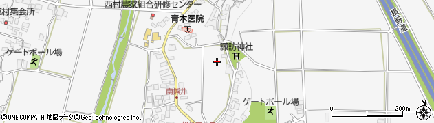 長野県塩尻市南熊井周辺の地図