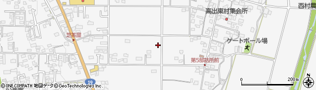 長野県塩尻市広丘高出周辺の地図