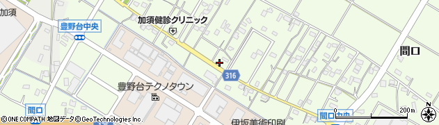 埼玉県加須市間口1212周辺の地図