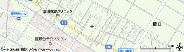 埼玉県加須市間口1192周辺の地図