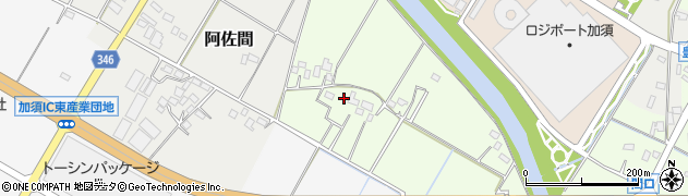 埼玉県加須市間口120周辺の地図