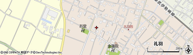 埼玉県加須市礼羽710周辺の地図