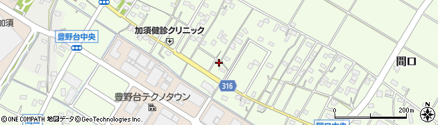 埼玉県加須市間口1223周辺の地図