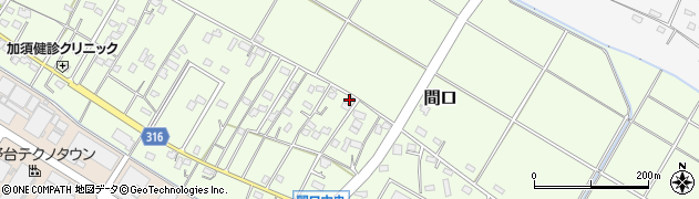 埼玉県加須市間口2189周辺の地図