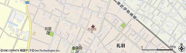 埼玉県加須市礼羽426周辺の地図