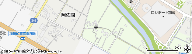 埼玉県加須市間口132周辺の地図