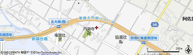 埼玉県加須市北大桑978周辺の地図
