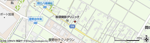 埼玉県加須市間口1237周辺の地図