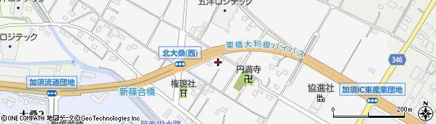 埼玉県加須市北大桑1040周辺の地図