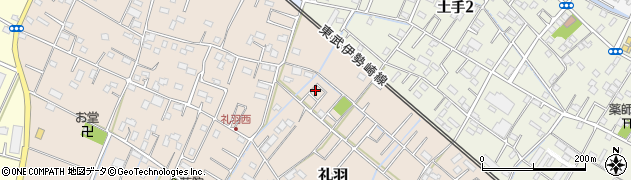 埼玉県加須市礼羽332周辺の地図