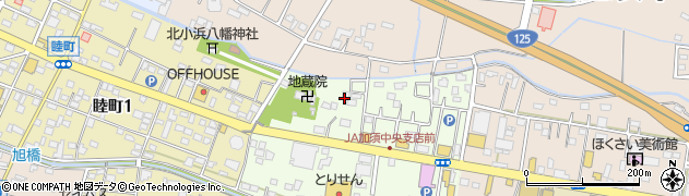 埼玉県加須市浜町周辺の地図