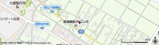 埼玉県加須市間口1259周辺の地図