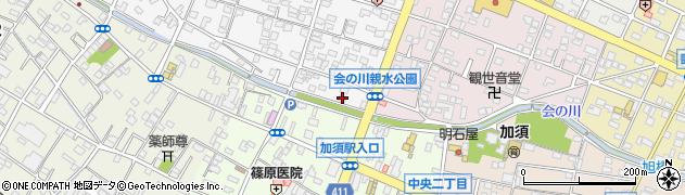 埼玉県加須市大門町1-6周辺の地図