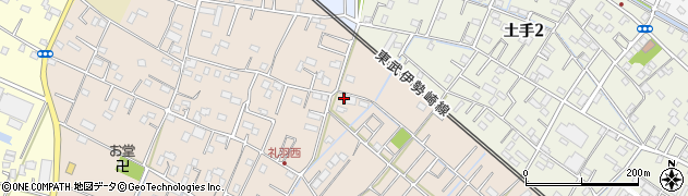 埼玉県加須市礼羽445周辺の地図
