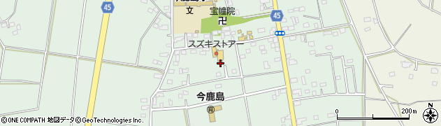 茨城県つくば市今鹿島5069周辺の地図
