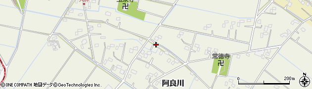 埼玉県加須市阿良川701周辺の地図
