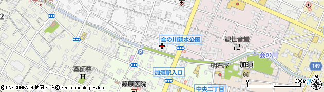 埼玉県加須市大門町1-8周辺の地図