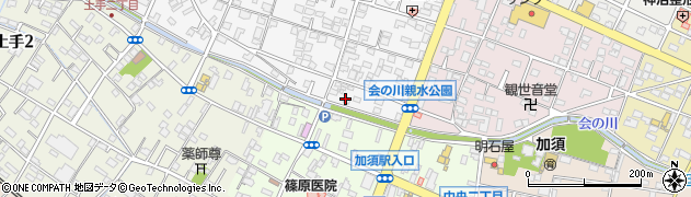 埼玉県加須市大門町1-12周辺の地図