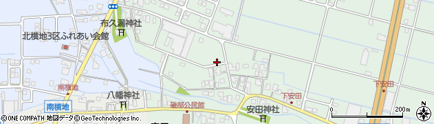 福井県坂井市丸岡町下安田12周辺の地図