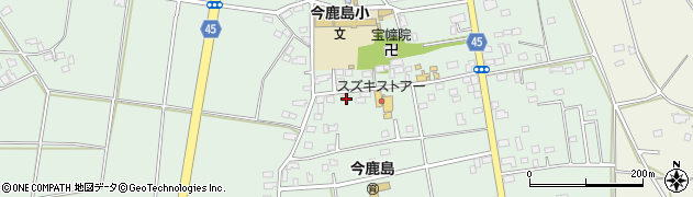 茨城県つくば市今鹿島2425周辺の地図