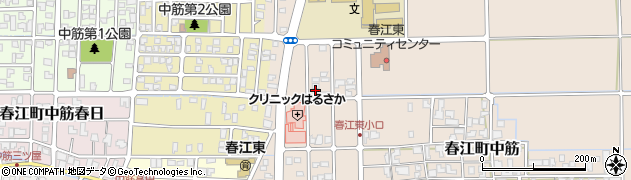 福井県坂井市春江町中筋41周辺の地図