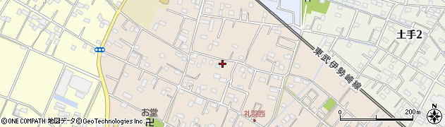 埼玉県加須市礼羽610周辺の地図