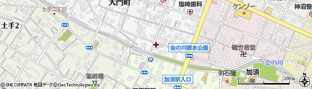 埼玉県加須市大門町1-20周辺の地図