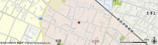 埼玉県加須市礼羽612周辺の地図