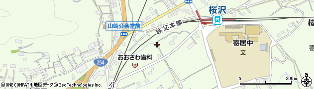 桜沢公園周辺の地図