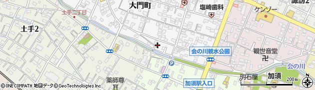 埼玉県加須市大門町14周辺の地図