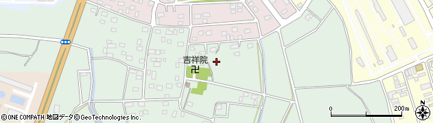 茨城県つくば市蓮沼周辺の地図