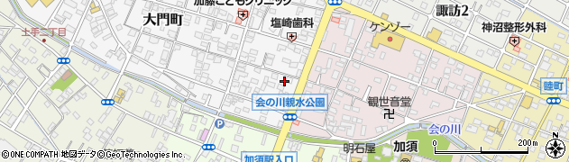 埼玉県加須市大門町2-32周辺の地図