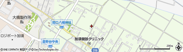 埼玉県加須市間口1254周辺の地図