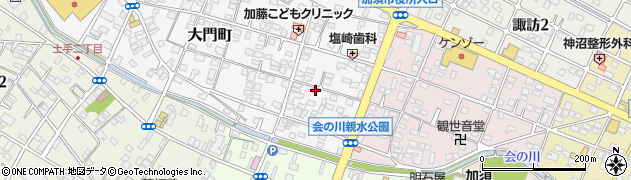 埼玉県加須市大門町2-26周辺の地図