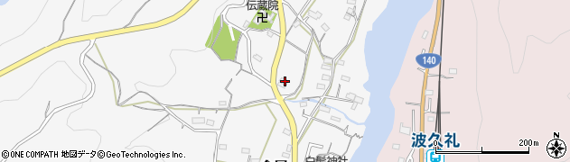 埼玉県大里郡寄居町金尾207周辺の地図
