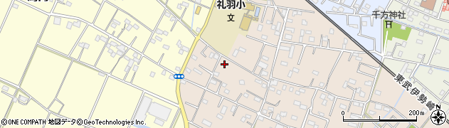 埼玉県加須市礼羽639周辺の地図