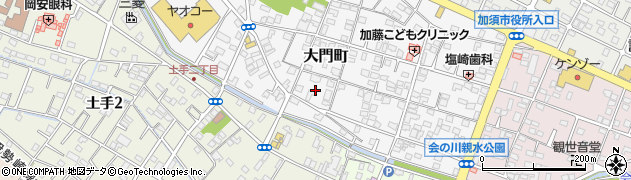 埼玉県加須市大門町11周辺の地図