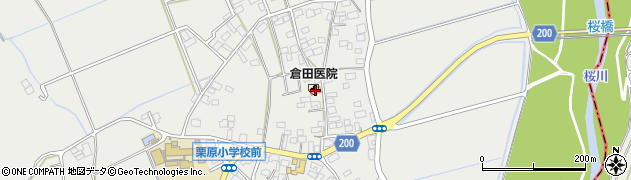 倉田医院周辺の地図