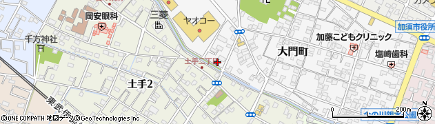 埼玉県加須市大門町20-3周辺の地図
