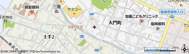 埼玉県加須市大門町16周辺の地図