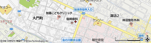 埼玉県加須市大門町4-41周辺の地図